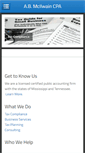 Mobile Screenshot of abmcilwaincpa.com